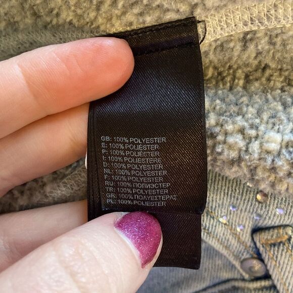 The North Face Gray & White Heathered Crescent Full Zip Hoodie Jacket Sz Medium - Picture 8 of 10